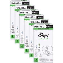 Die Grup Sleepy Natural Fırsat Paketi Bebek Bezi 2 Numara Mini 288 Adet