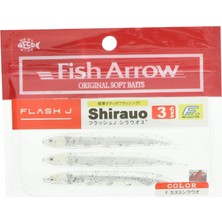 Aesco Fish Arrow Flash-J Shirasu 3" (5 Adet/paket) F40 F Kasumi Shirau Olta