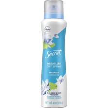 Aesco Secret Waterlily Antiperspirant Kuru Sprey Deodorant 116GR
