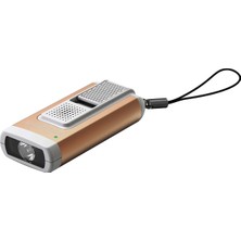 Aesco Ledlenser K6R Safety Rose Gold Şarjlı Anahtarlık Fener