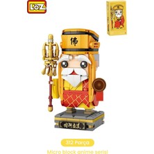 Aesco Loz Micro Anime Serisi 1547 Modeli 312 Parça Dekoratif Oyuncak Yapım Seti Yapı Blok