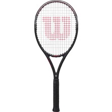 Aesco Wilson Pro Staff Precision 100 Tenis Raketi, 4-3/8" (3), Siyah/kırmızı/beyaz