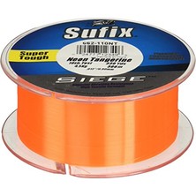 Aesco Sufix Siege 330-YARDS Makara Boyutu Olta (Tangerine, 10 Lbs)