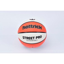 Aesco Hattrıck Street Pro Basketbol Topu No:7 Turuncu Beyaz