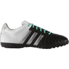 Aesco Adidas Ace 15,4 Tf Erkek Halısaha Ayakkabısı Siyah Gri