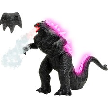 Aesco 1:12 Gxk Sesli ve Işıklı Uzaktan Kumandalı Godzilla Figürü 63 cm