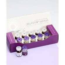 SELASTIN EXO PLUS 5. Nesil Eksozom Cilt Bakım Seti 1,3 Milyar Eksozom 30.000 ppm HPDRN 7 Peptit 5 Flakon + 5 Solüsyon
