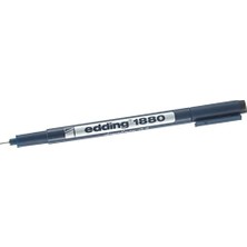 Die Grup Edding 1880 Teknik Çizim Kalemi - Siyah - 1 Kalem - 0,3 mm Çizgi Genişliği