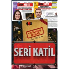 Aesco Çözülmemiş Davalar Dedektiflik Suç Çözümleme Oyunu Seri Katıil Dosyası - Gizem Bulmaca Cinayet Çözme Kutu Oyunları - Katil Bulma Dedektif Oyunu - Suçlu Kim, Cinayeti Çözebilir Misin? (Dava-7)