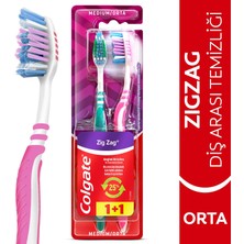 Aesco Colgate Zigzag Diş Arası Temizliği 2'li Orta Diş Fırçası