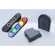Aesco Squid Taş Devirme ve 5taş Oyunu, Gonggi 5 Taş Oyunu (Beştaş) & Fly Stone,gonggi Kore Oyunu,kore Halk Oyun Seti Game