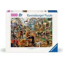 Aesco Ravensburger, 1000P Puzzle Müzede Kaos, Yetişkin Puzzle