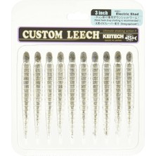 Aesco Keitech Leech 3" #440C Electric Shad