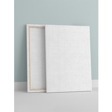 Aesco Postermanya Profesyonel Boş Tuval, 50X70 Cm, 2’li Paket Boş Kanvas Tablo, Boyama Tuvali