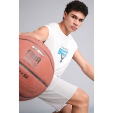 Aesco DEFACTO%100 Pamuk Nba Milwaukee Bucks Boxy Fit V Yaka Atlet G2434AX26AU