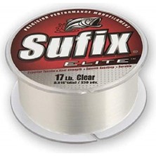 Aesco Sufix Elite 8 Lb Olta (Şeffaf, Boyut - 330 Yd Makara)