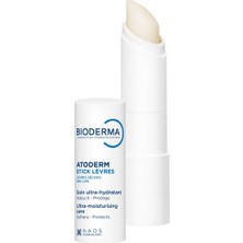 Aesco Bioderma Atoderm Lip Stick Besleyici, E Vitamini ve Shea Yağı Içeren Nemlendirici Dudak Bakım Kremi 4 gr