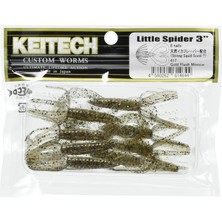 Aesco Keitech Little Spider 3" #417 Gold Flash Minnow