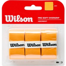 Aesco Wilson Unisex Tutma Bandı Pro Soft Overgrip, Altın, 3 Adet, WRZ4040GO