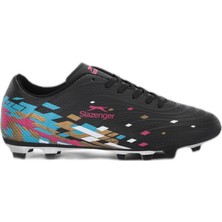 Aesco Slazenger Canarıa Erkek Siyah Futbol Ayakkabısı
