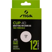 Aesco Avessa Stıga Cup Pinpon Topu 12LI Beyaz 1110-2510-12