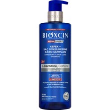 Die Grup Bioxcin Men+ Sport Kepek + Saç Dökülmesine Karşı Şampuan | L-Carnitine, Kafein, Biocomplex B11 | 500 ml | Tüm Saç Tipleri Için