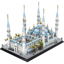 Aesco Wange Sultanahmet Camii (Blue Mosque) 5251 Dünya Mimarisi Koleksiyonu – Tarih Meraklıları Için Koleksiyonluk, Sergilenebilir Yapı Bloğu Seti (1129 Parça) – Yetişkinler ve Çocuklar Için Hediye Fikri