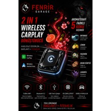 Fenrir Garage 2 In 1 Wireless Carplay & Android Auto Adaptörü – Aromaterapi Özellikli