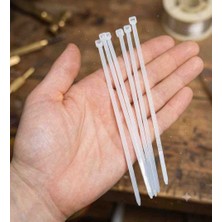 Şirin Home Plastik Bağı Çırt Kelepçe 2.5X100 mm 25 Adet – Çok Amaçlı Kablo Bağı