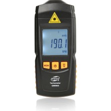 Die Grup Benetech GM8905 Dijital Lazer Takometre, Siyah