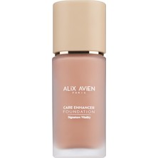 Die Grup Alix Avien Kırışıklık Karşıtı Nemlendirici SPF30 Parlak Bitişli Fondöten Care Enhancer 817 Cool Honey