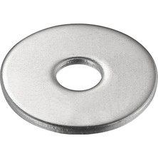 Aesco Hard-To-Find Fastener 014973241063 Çamurluk Pulları, 1/4 x 1-Inç, 100 Parça