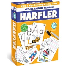 Aesco Circle Toys Harfler Yaz-Sil Aktivite Kartları Çift Taraflı 32KART