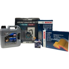 Die Grup Netex Premium Periyodik Motor Bakım Seti Opel Combo 1248CC Dizel 70PS Model Yılı (2004-2012) (Liqui Moly 5W30 4600, Bosch Kabin Filtresi M2076, Hava Filtresi S3055, Yağ Filtresi P9256)