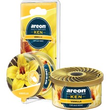 Aesco Areon Ken Blister Vanilla Araç Bardaklık Kokusu