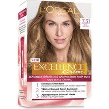 Die Grup Loreal Excellence Creme 7.31 Bal Peteği Saç Boyası