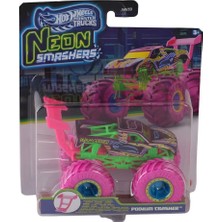 Küçük Hazine JMV39 Hot Wheels Monster Trucks Neon Smashers Araç Serisi