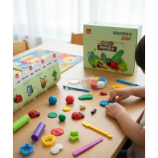 Die Grup Miniso Lisanslı Açık Kil Serisi Muhteşem Böcek Eğitici Figür Şekillendirme Seti 15,5 Cm, 2017096410109
