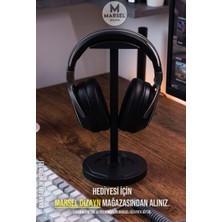 Marsel Dizayn Dekoratif Modern Gamer Kulaklık Standı - Tutucu - 24 cm