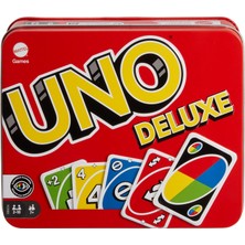 Aesco Mattel Games Sevilen Uno Deluxe Kart Oyunu, Ailelerin Favorisi ​, K0888