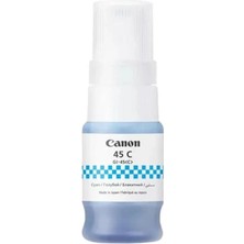 Aesco Canon GI-45C Mavi Mürekkep Kartuşu 6285C001