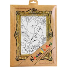 Aesco Akademi Çocuk Funny Mat -Washable Art - Orman