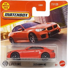 Aesco Matchbox - 2023 Bmw M2 - Mbx City 77/125 - JBR10 - Short Card - Kırmızı Metalik - Superfast Lesney - Mattel 2025-1:64