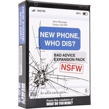 Aesco What Do You Meme New Phone, Who Dis? Bad Advice Nsfw Genişletme Paketi – Yeni Telefona Eklenmek Için Tasarlandı, Who Dis? Core Game – ?