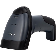 Aesco Tıwox VS-113 1d Lazer Kablolu USB Barkod Okuyucu + Stand