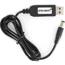 Aesco Robodünya Usb-Barrel Jack Voltaj Yükseltici (Giriş 5V, Çıkış 12V); RD100231