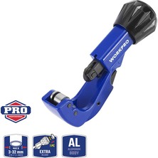 Aesco Workpro WP301005 3-32MM Profesyonel Bakır Boru Kesme Makası + 1 Adet Yedek Bıçak