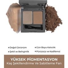 Die Grup Alıx Avıen Şekillendirici, Belirginleştirici Kahve Kaş Sabitleme Farı-Perfect Fix Brow Palette 702 Brown