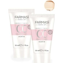 Die Grup Farmasi cc Krem 2 Adet 01 Light Açık Ton