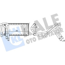 Aesco Kale Kalorifer Radyatörü Al/brz Chevrolet Trax, Opel Mokka, Vauxhall Mokka Kal 346830